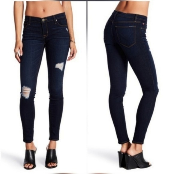 Hudson Jeans Denim - Hudson Krista Super Skinny Jeans Rogue